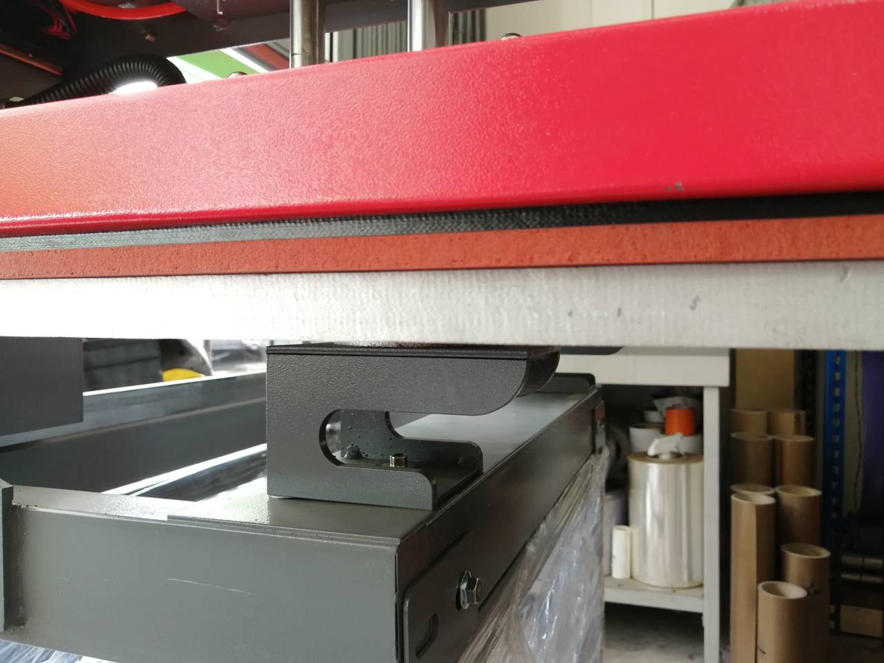 heat press with slide out platen