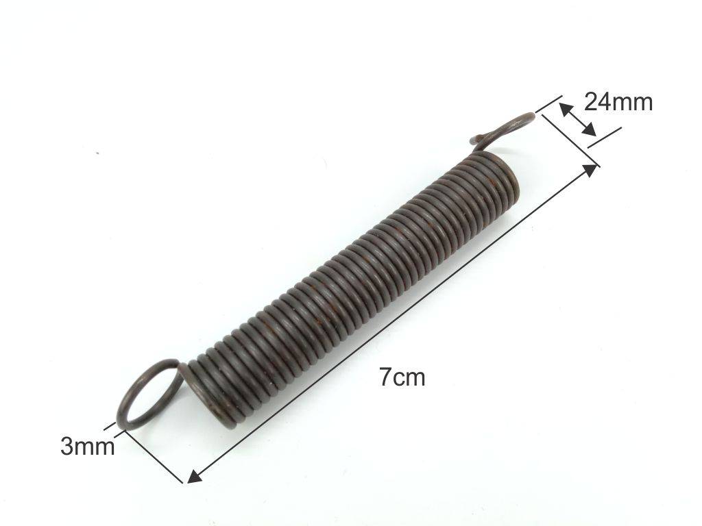 Heat Press Spring 3mm thickness x L7cm X dia.24mm