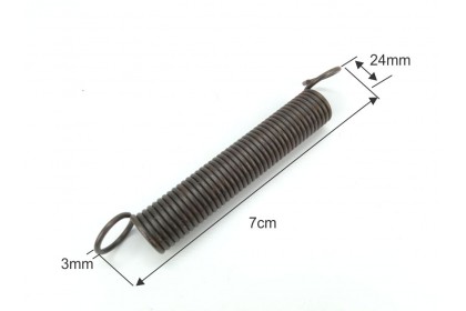 Heat Press Spring 3mm thickness x L7cm X dia.24mm